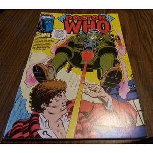 Doctor Who #11 August 1985 Marvel Comics